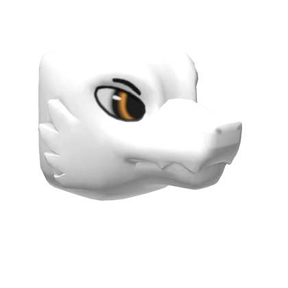 Monochromatic Furred Dragon Head