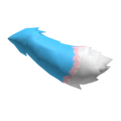 Cotton Candy Fox Tail