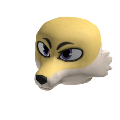 Golden Fox Head