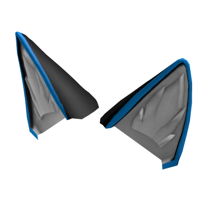 Black & Blue Fox Ears