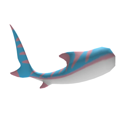 Cotton Candy Shark Tail