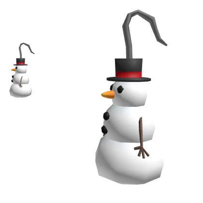 Snowman Earrings