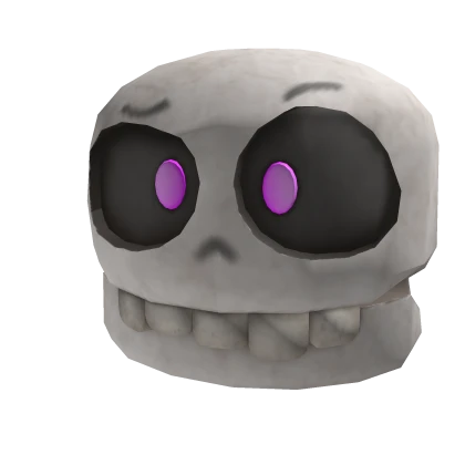 Cartoony Skull (Purple)