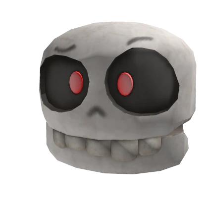 Cartoony Skull (Red)