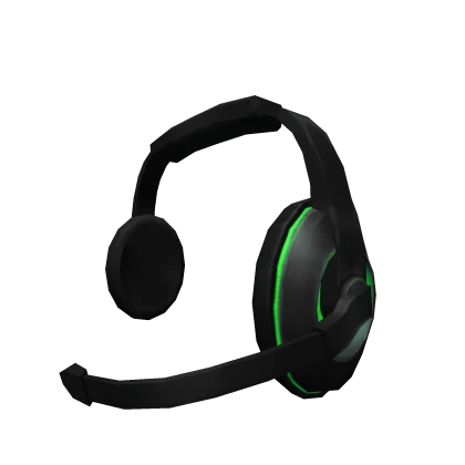 Pro Gamer Headphones Green