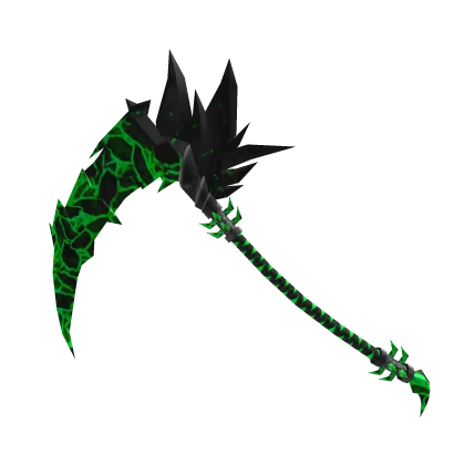 Toxic Green Volcanic Scythe