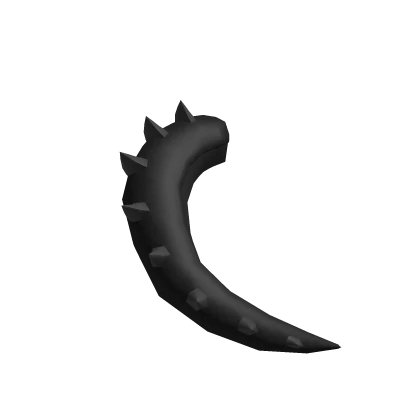 Black Scalie Dragon Tail