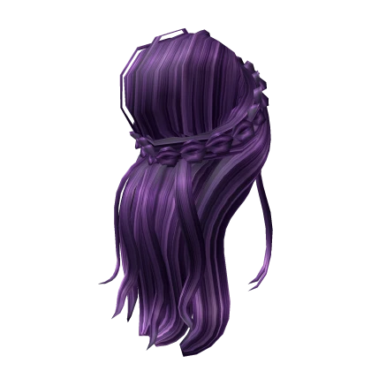 Braided Boho Princess in Wild Grape