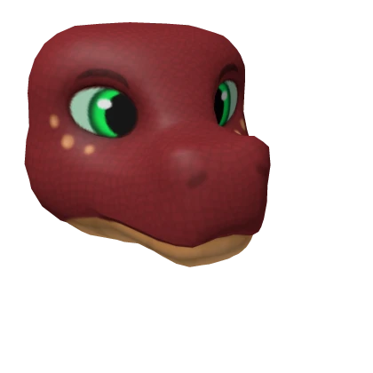 Fire Scalie Dragon Head