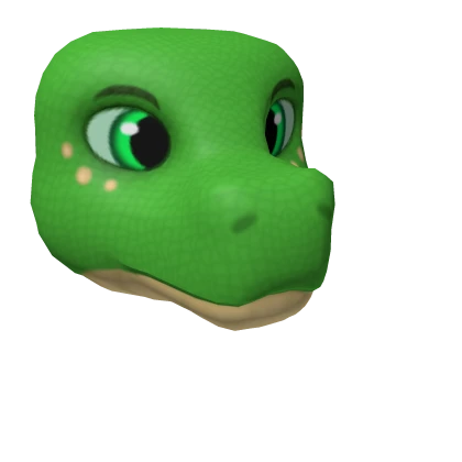 Green Scalie Dragon Head