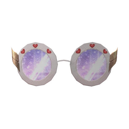 Pink Starry Sky Glasses