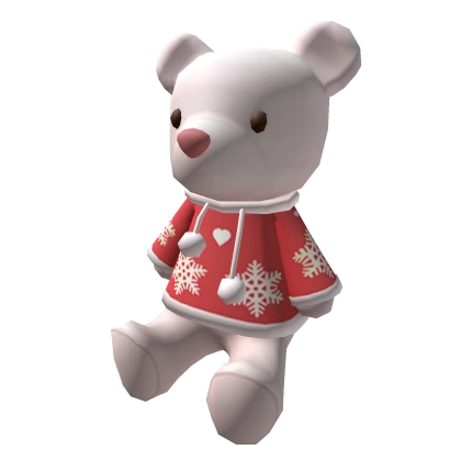 Christmas Polar Teddy Red