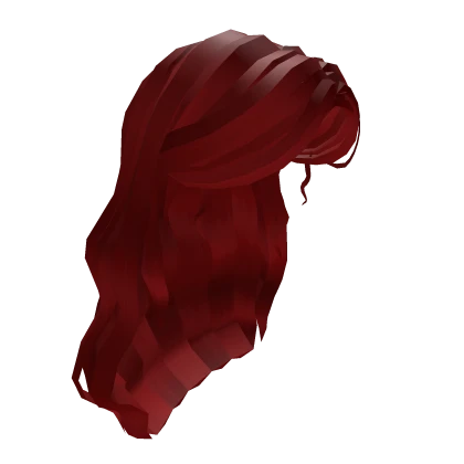 Red Ethereal Hairstyle