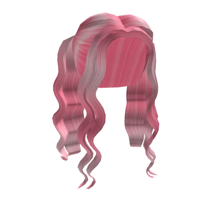 Curly Q Back Ponies in Bubble Gum