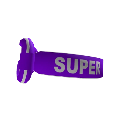 SUPER! Purple Goggles (Sideways)