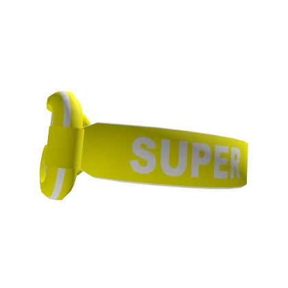 SUPER! Yellow Goggles (Sideways) 