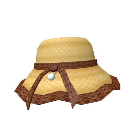 Beachy Straw Sun Hat