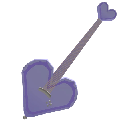 Purple Harht Guitar