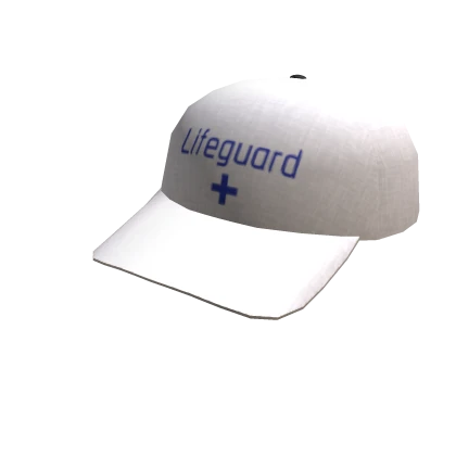 White Lifeguard Cap