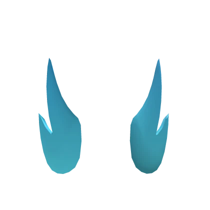 Blue Neon Simple Wings