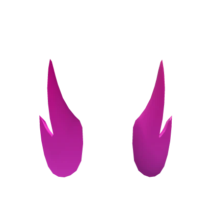 Neon Pink Simple Wings