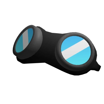 Blue Neon Goggles