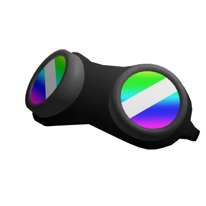 Neon Rainbow Goggles