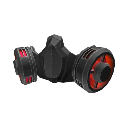 Red Cyberpunk Respirator