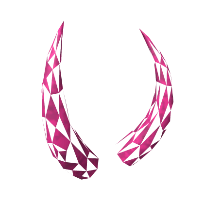 Shattered Rose Quartz Horns