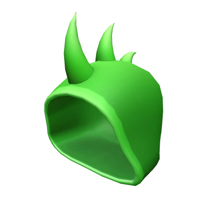 Green Spiked Hood