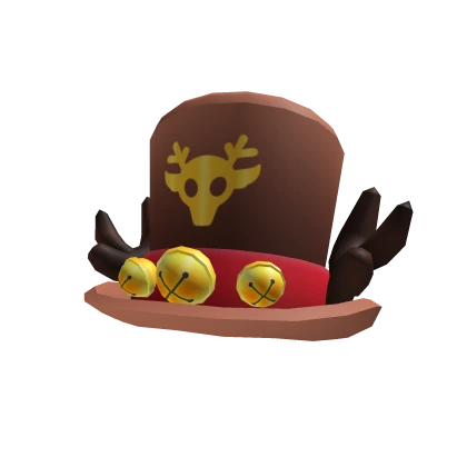 Reindeer Bells Top Hat