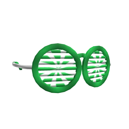 Green Peppermint Shutter Shades