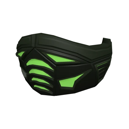 Cyber Punk Mask Green