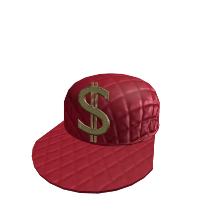 Gold and Red Baseball Hat 