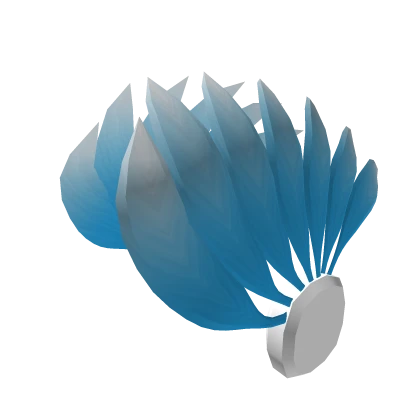 Cyan Feathers