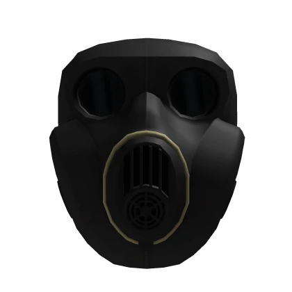 Black PBF Gas Mask