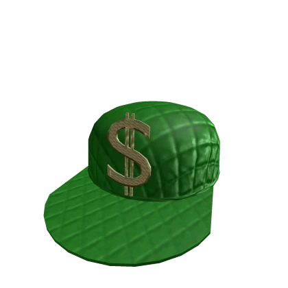 Gold and Green Baseball Hat 