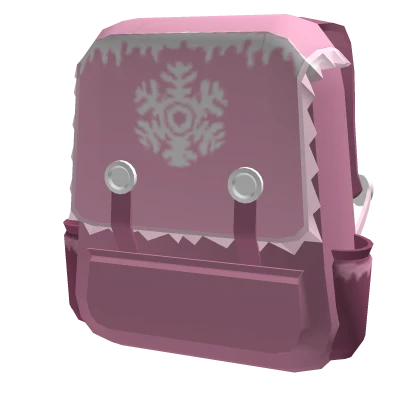 Pink Snowflake Backpack