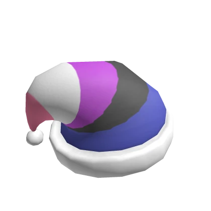 Genderfluid Santa Hat