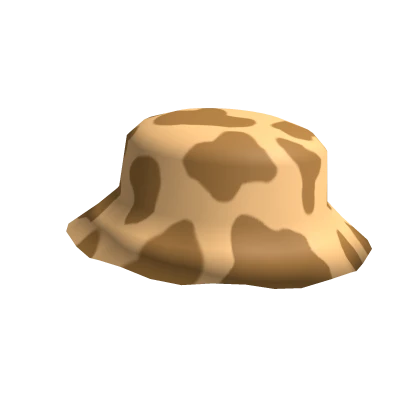 Stylish Giraffe Print Hat