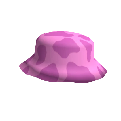 Stylish Pink Giraffe Print Hat 