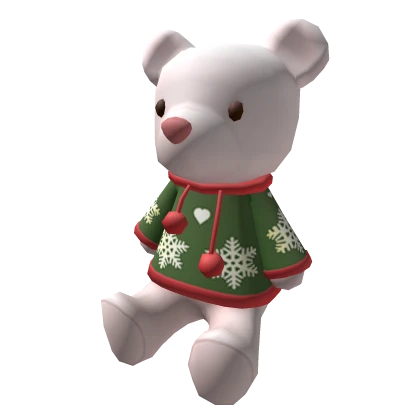 Christmas Polar Teddy Red Green