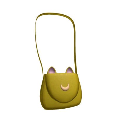 Mooncat Purse Yellow