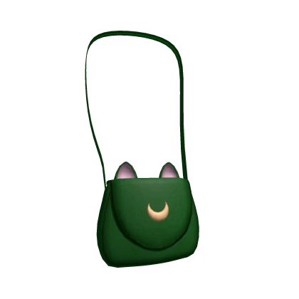 Mooncat Purse Green