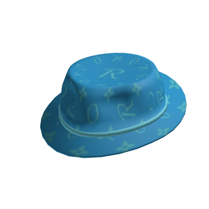 Turquoise Luxury Fedora