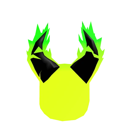 Toxic Flaming Demon Horns