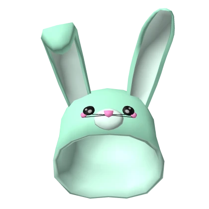 Mint Bunny Hood