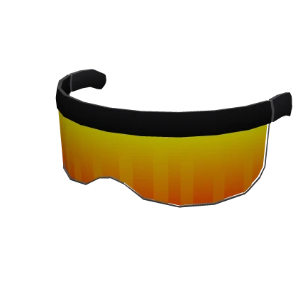 Orange Neon Visor