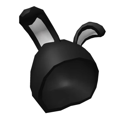 Black Bunny Hood 