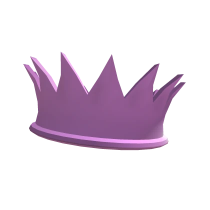 Pink Tilted Crown